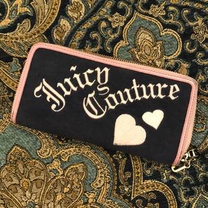 Juicy Couture blue & pink wallet!